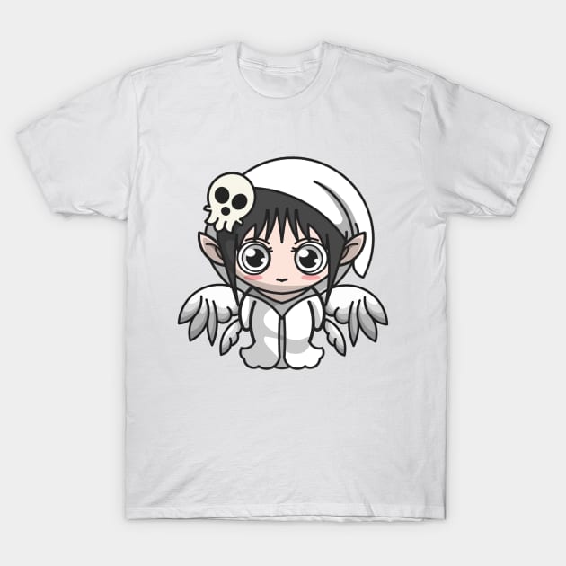 White Shinigami T-Shirt by mysticpotlot